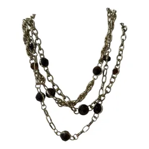 Necklace Layered By Liz Claiborne In Black & Gold