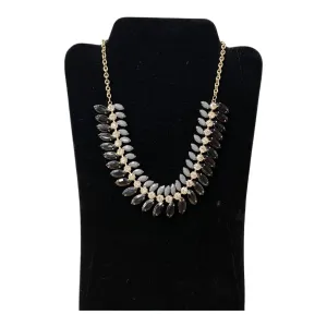 Necklace Statement By Premier Designs In Black & Grey