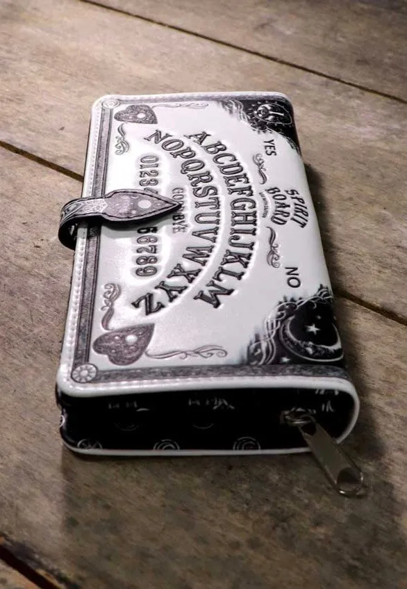 Nemesis Now - White Spirit Board Embossed - Wallet