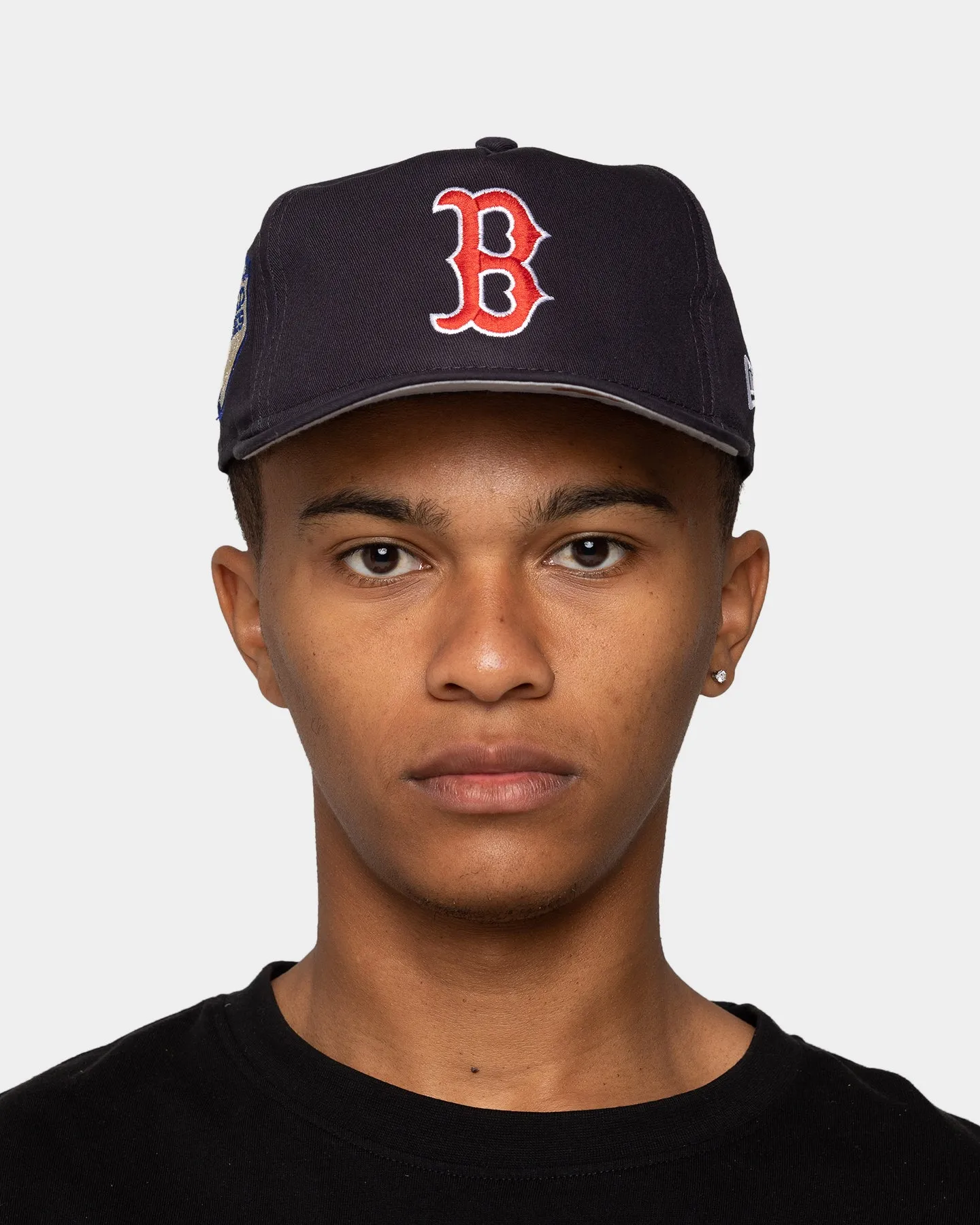 New Era Boston Red Sox 'OG Team Colour World Series Side Patch' Old Golfer Snapback Original Team Colours