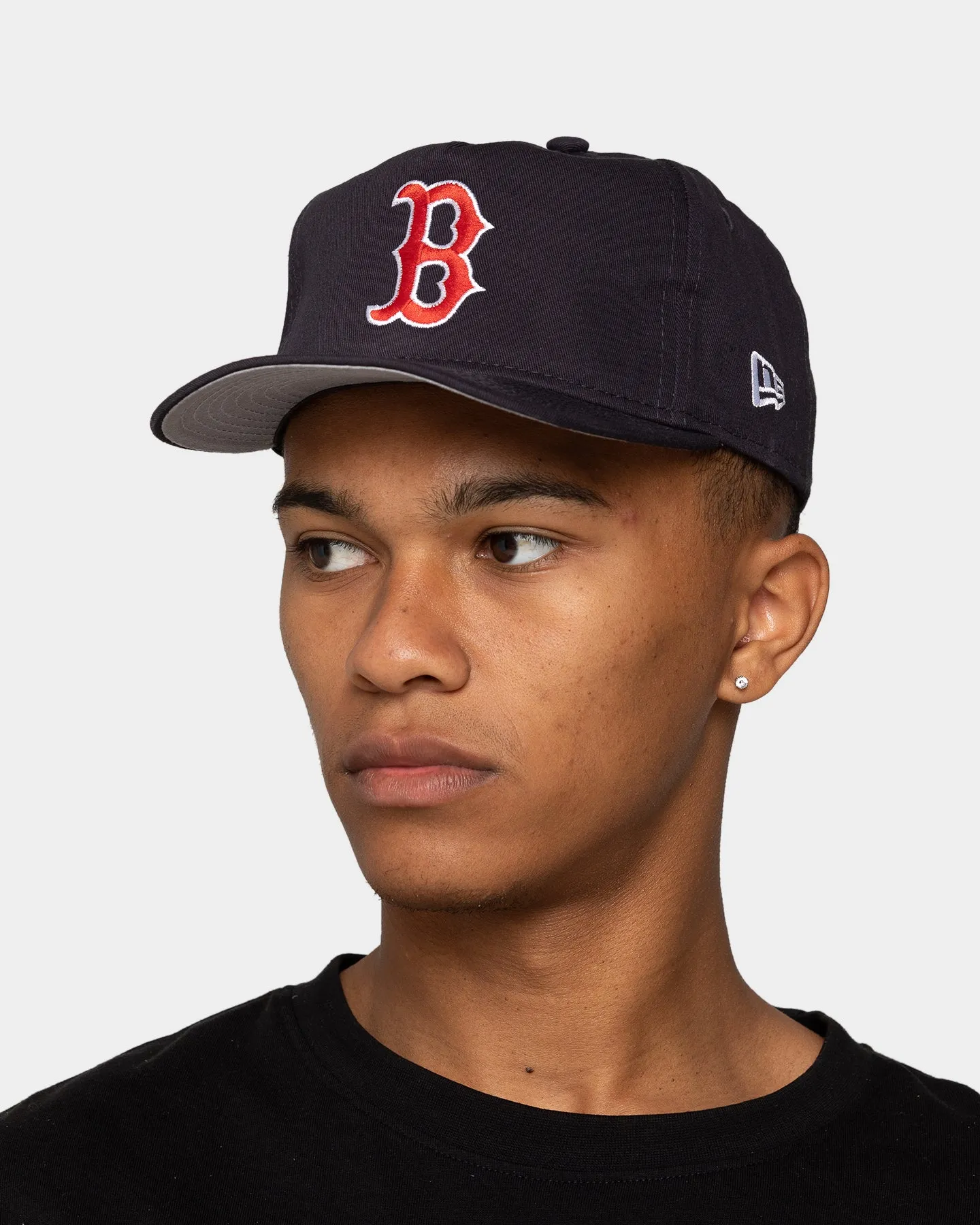 New Era Boston Red Sox 'OG Team Colour World Series Side Patch' Old Golfer Snapback Original Team Colours