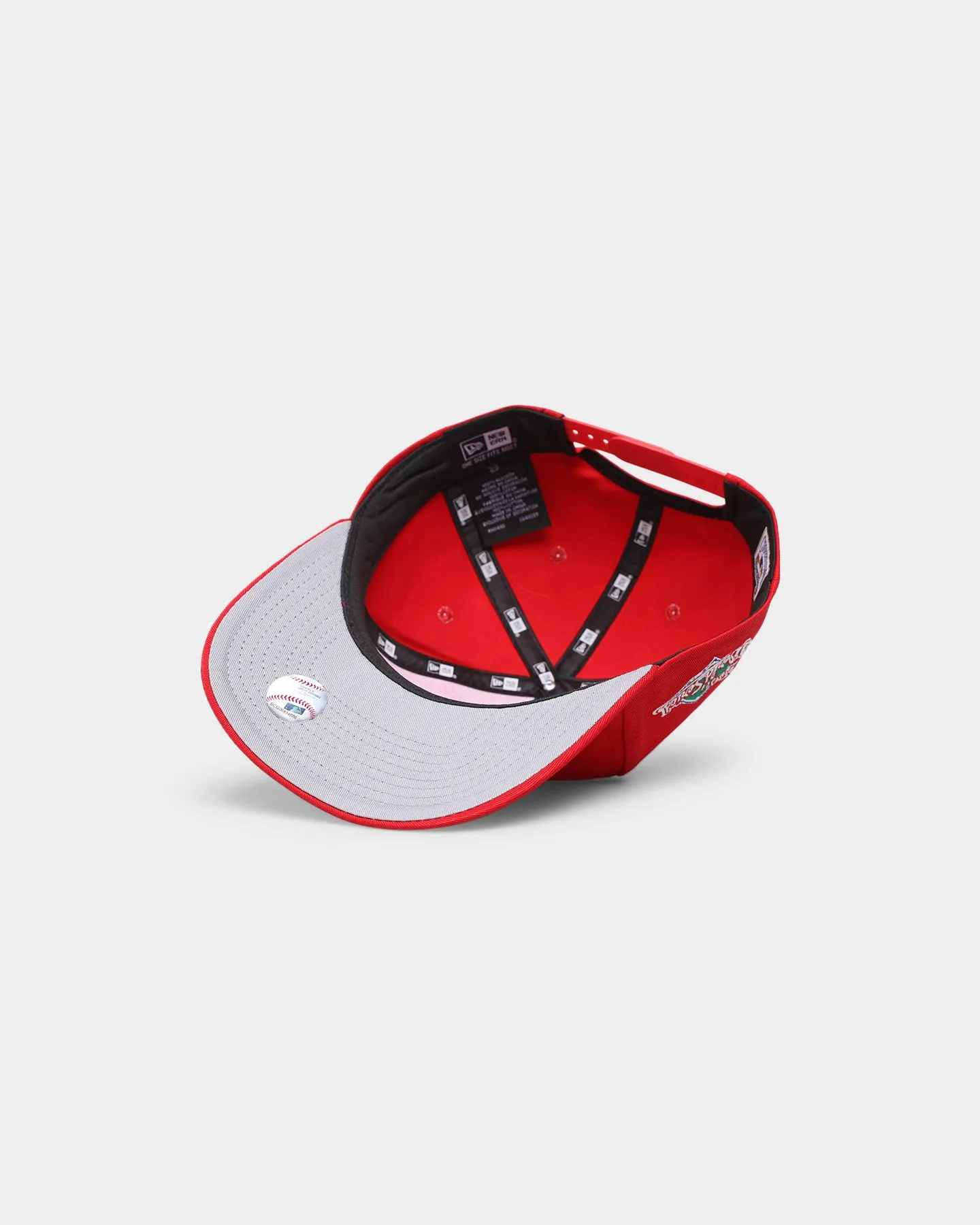 New Era Cincinnati Reds 'OG Team Colour World Series Side Patch' Old Golfer Snapback Original Team Colours