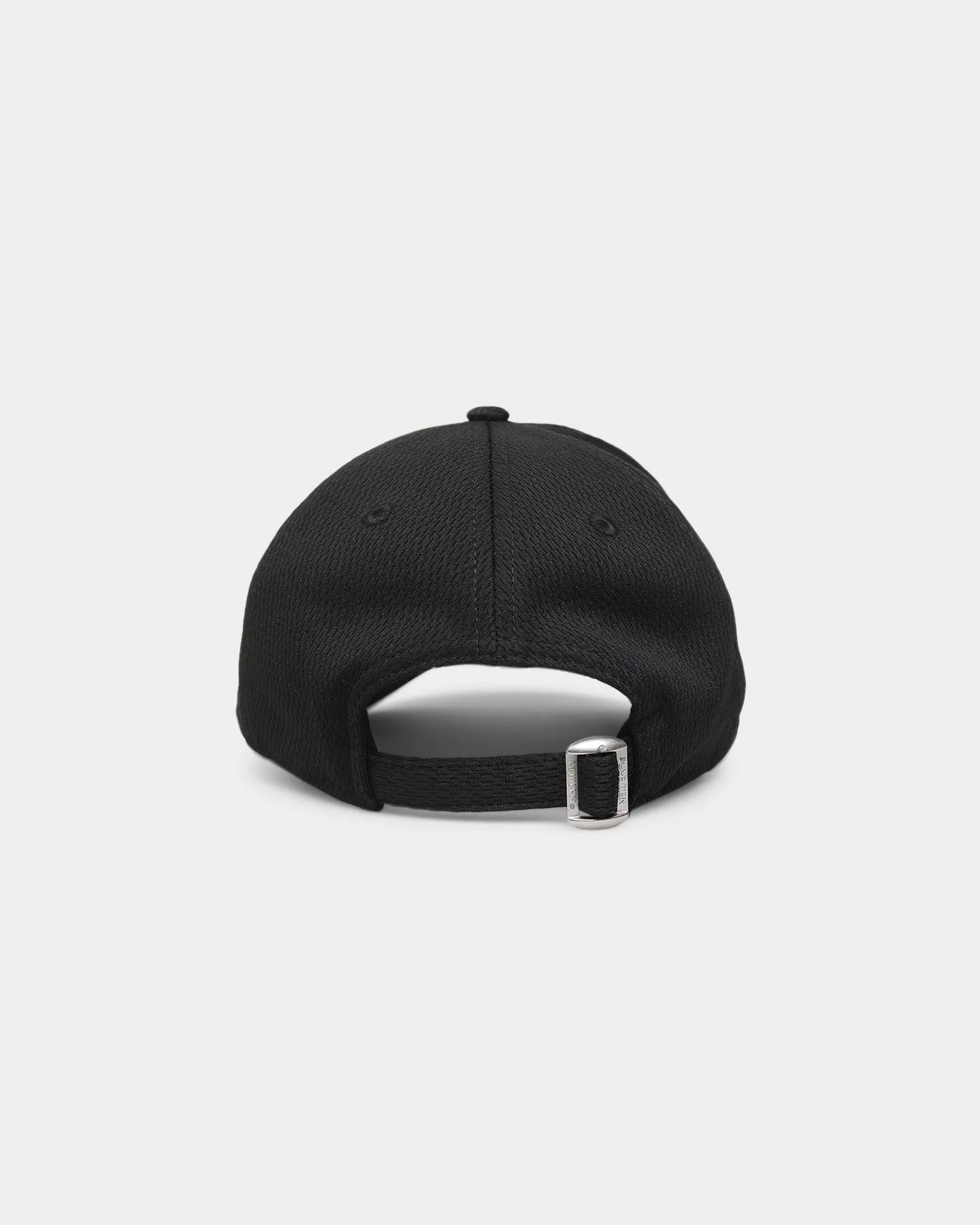 New Era New York Yankees 'Black Grey Mesh' 9FORTY Cloth Strapback Black