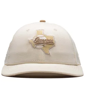 New Era x Politics Texas Rangers Low Pro 59FIFTY Fitted Hat - Chrome/Khaki