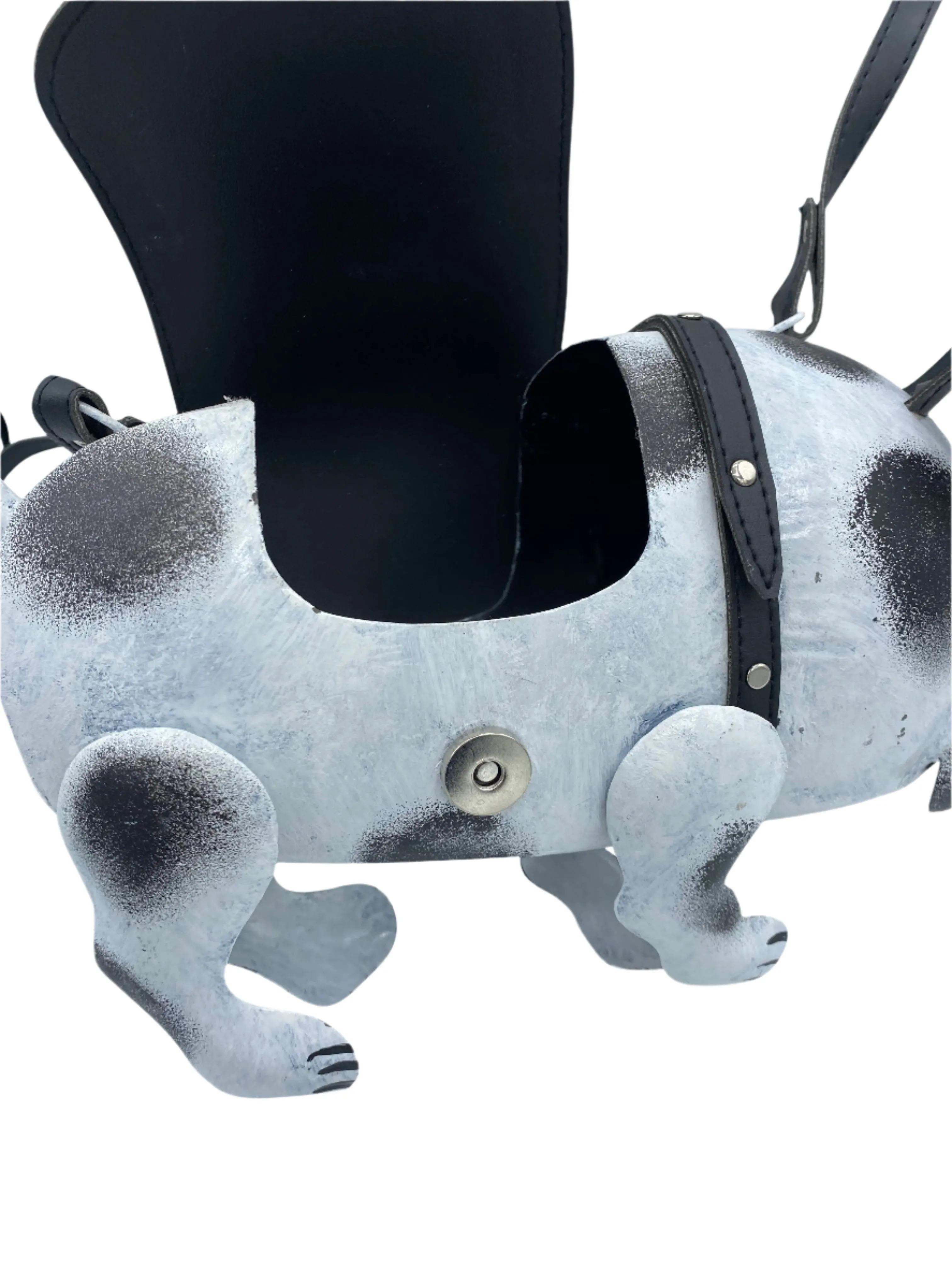 Novelty Metal Dog Purse
