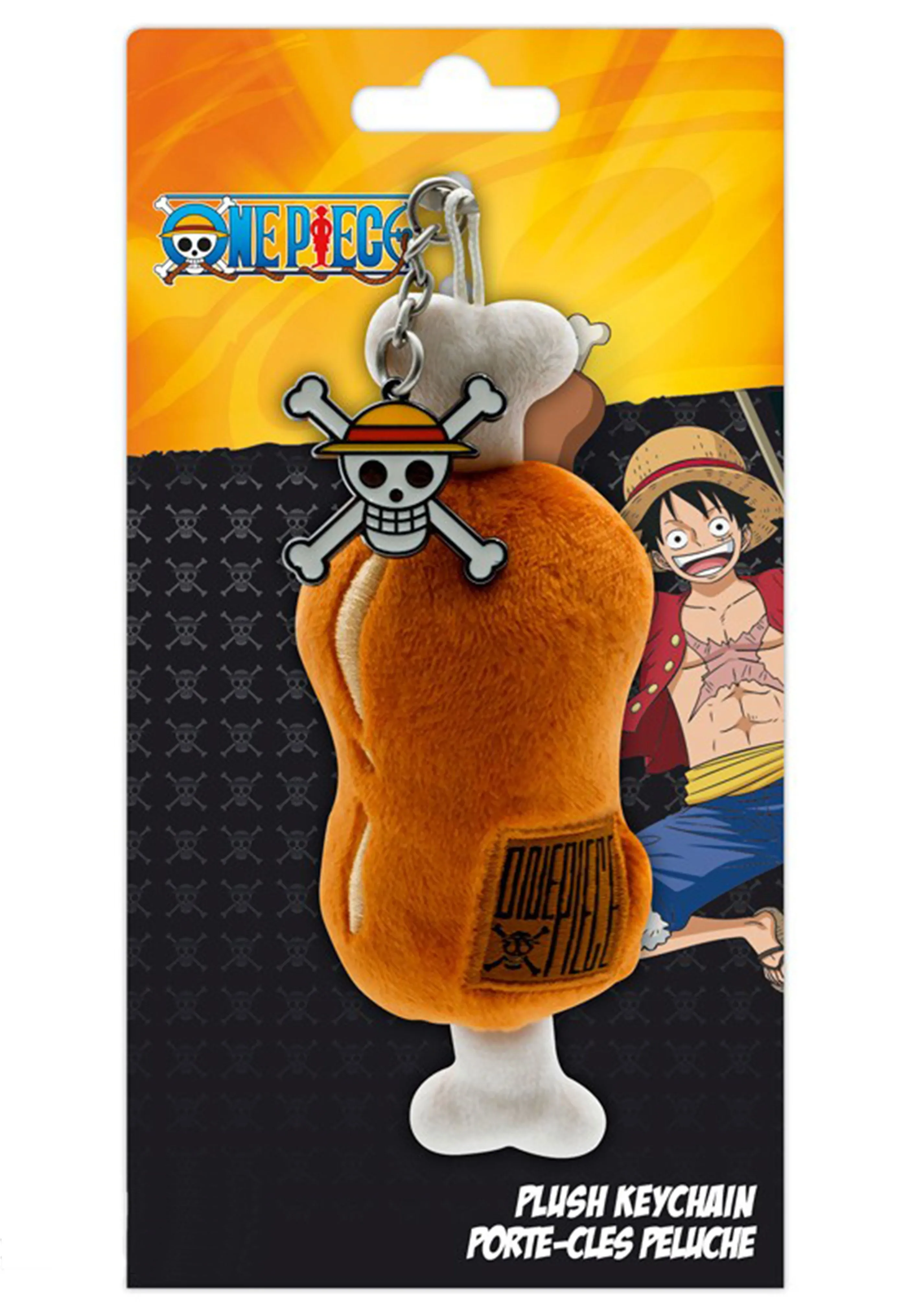 One Piece - Meat On A Bone Plush - Keychain