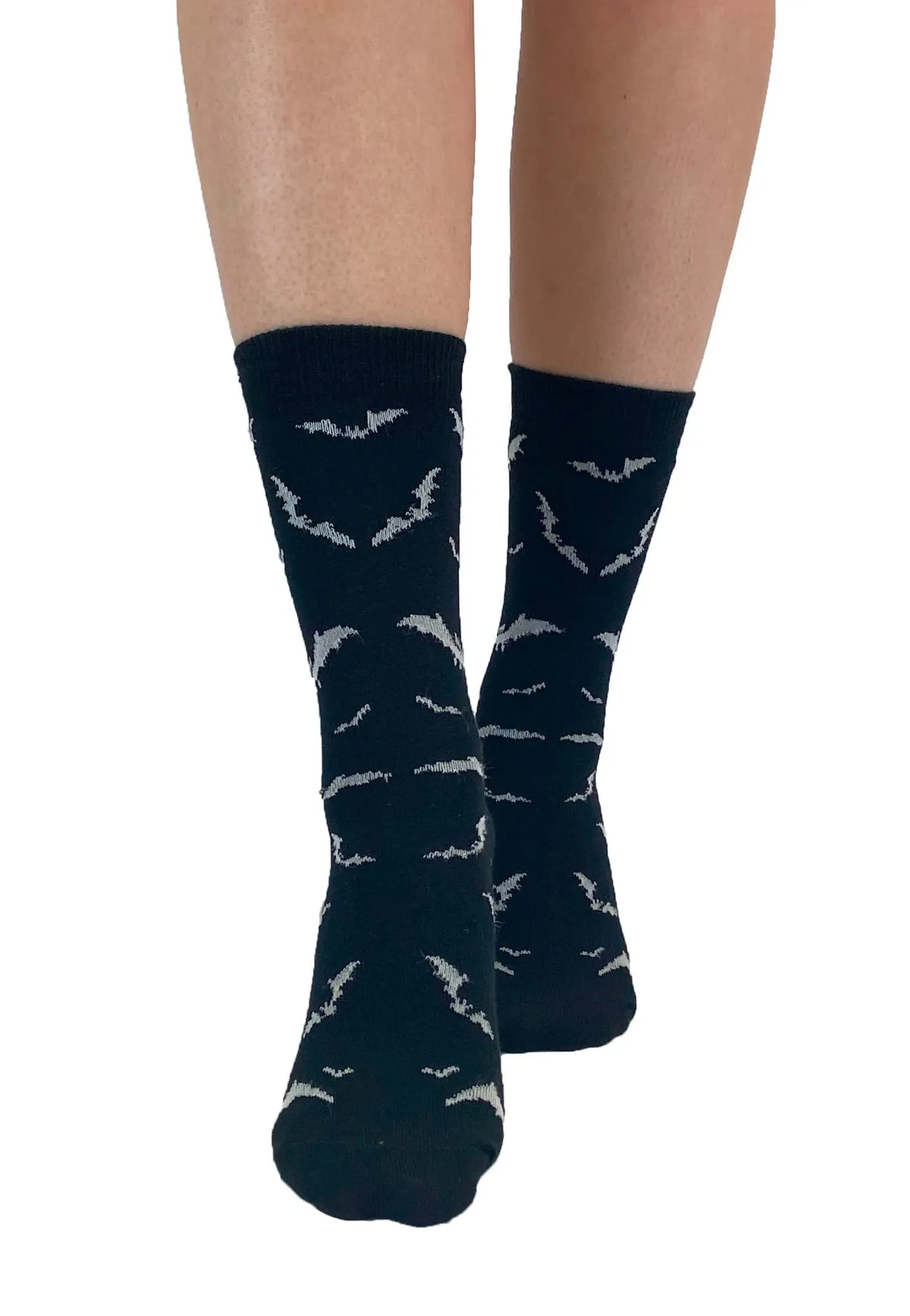Pamela Mann - Bats Ankle Black - Socks