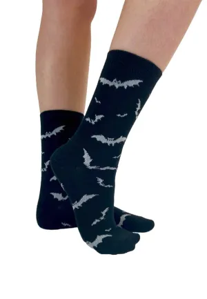 Pamela Mann - Bats Ankle Black - Socks
