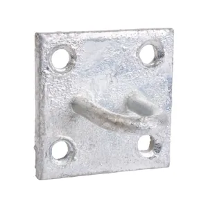 Perry No.512 Chain Staple on Plate 50mm x 50mm