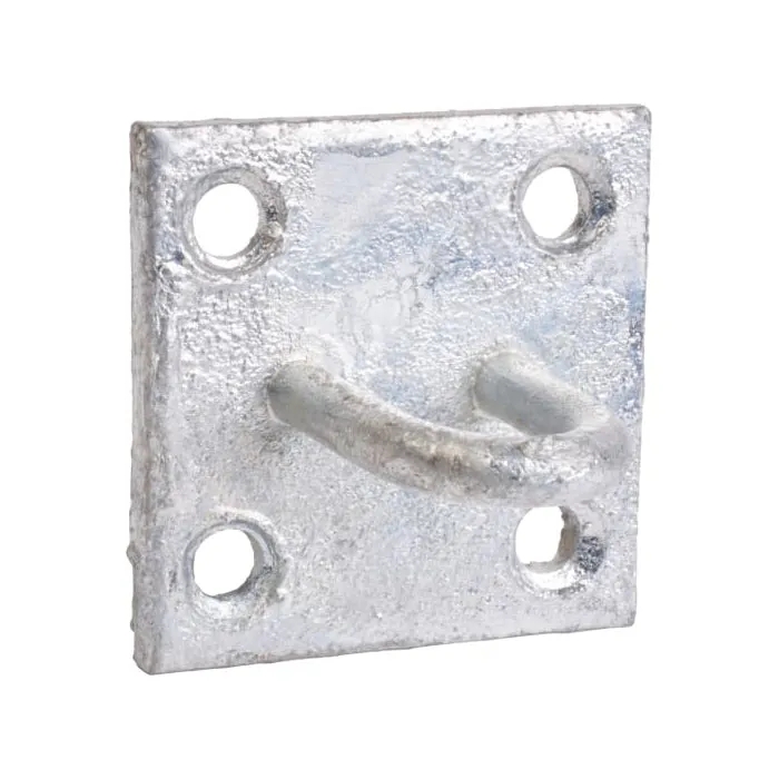 Perry No.512 Chain Staple on Plate 50mm x 50mm