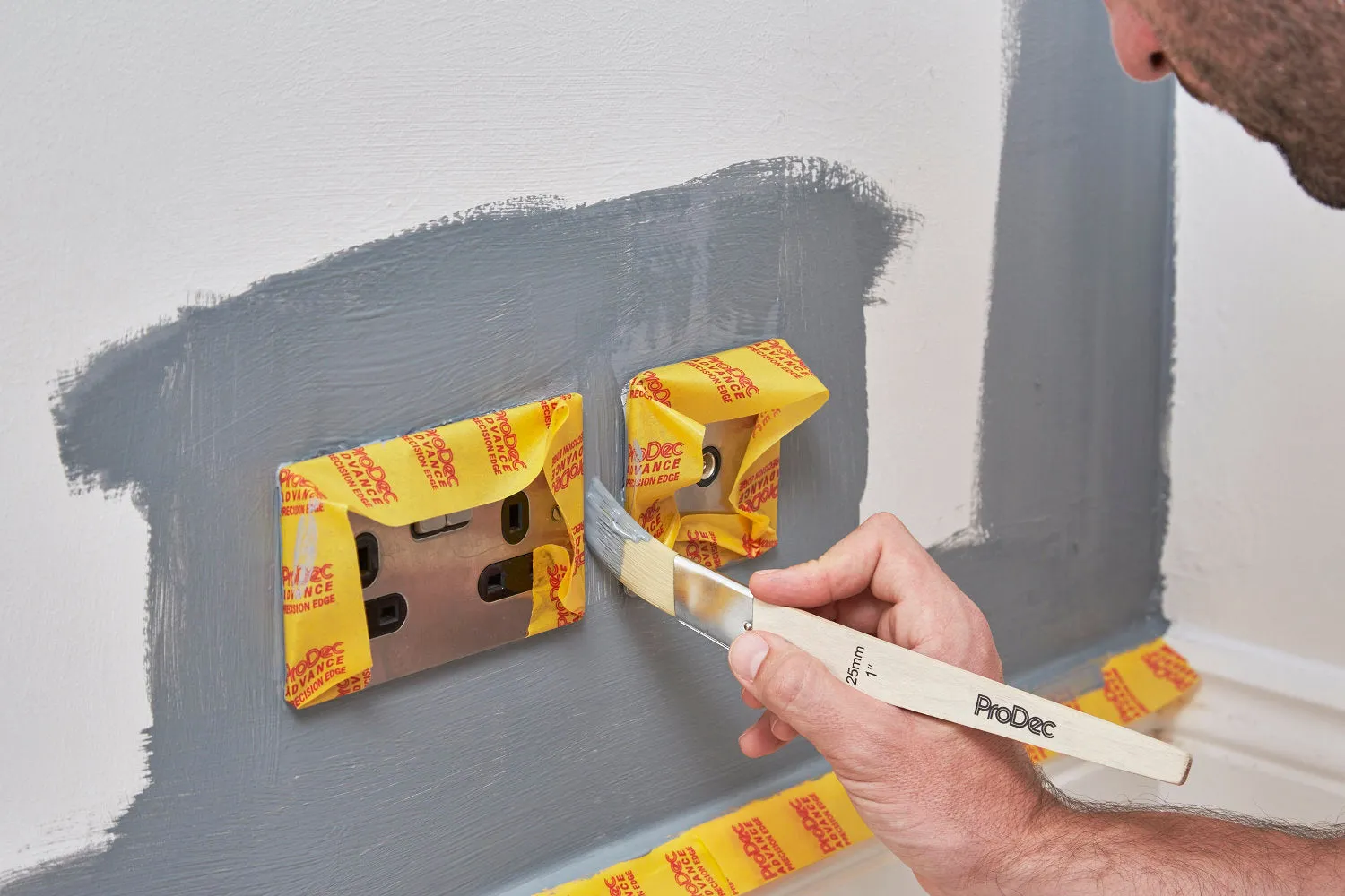 ProDec Synthetic Lining Fitch Brush 0.75"