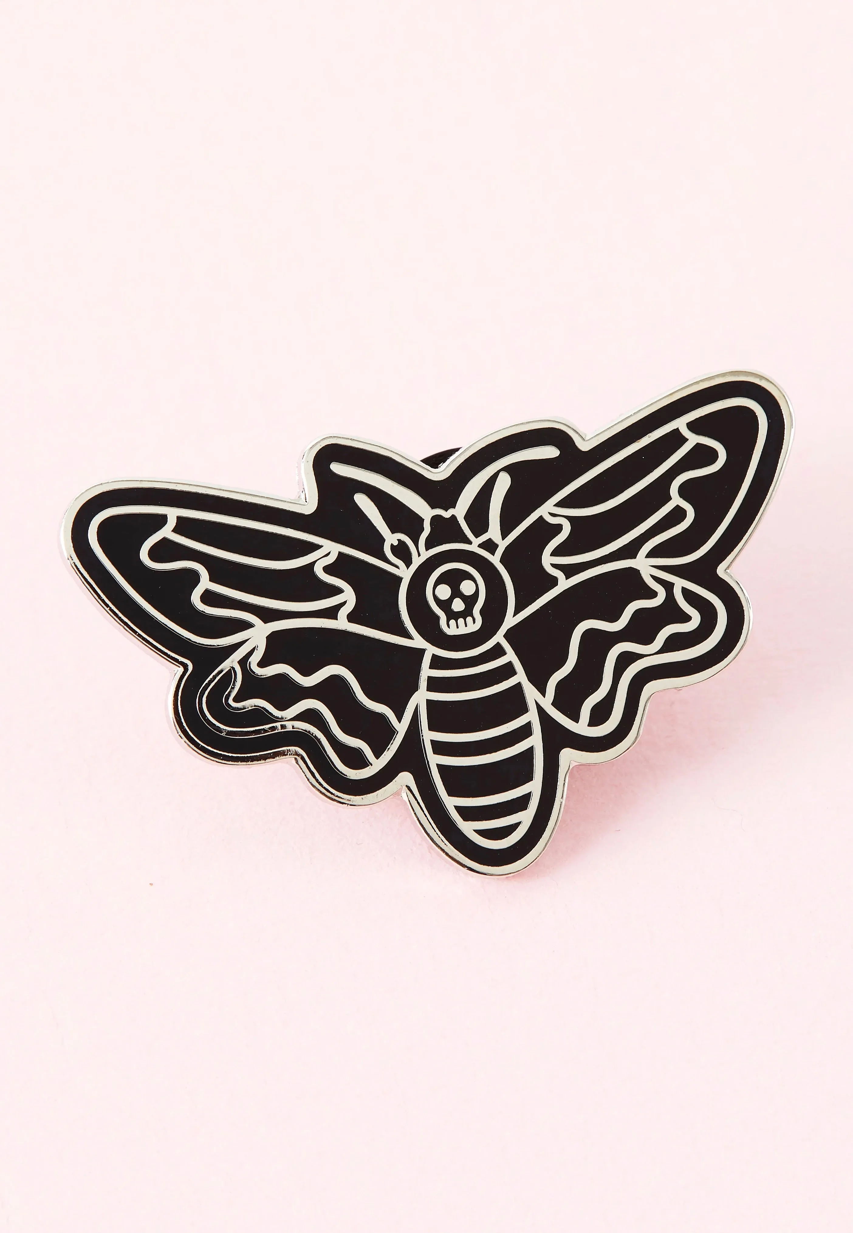 Punky Pins - Death Head Moth Enamel - Pin