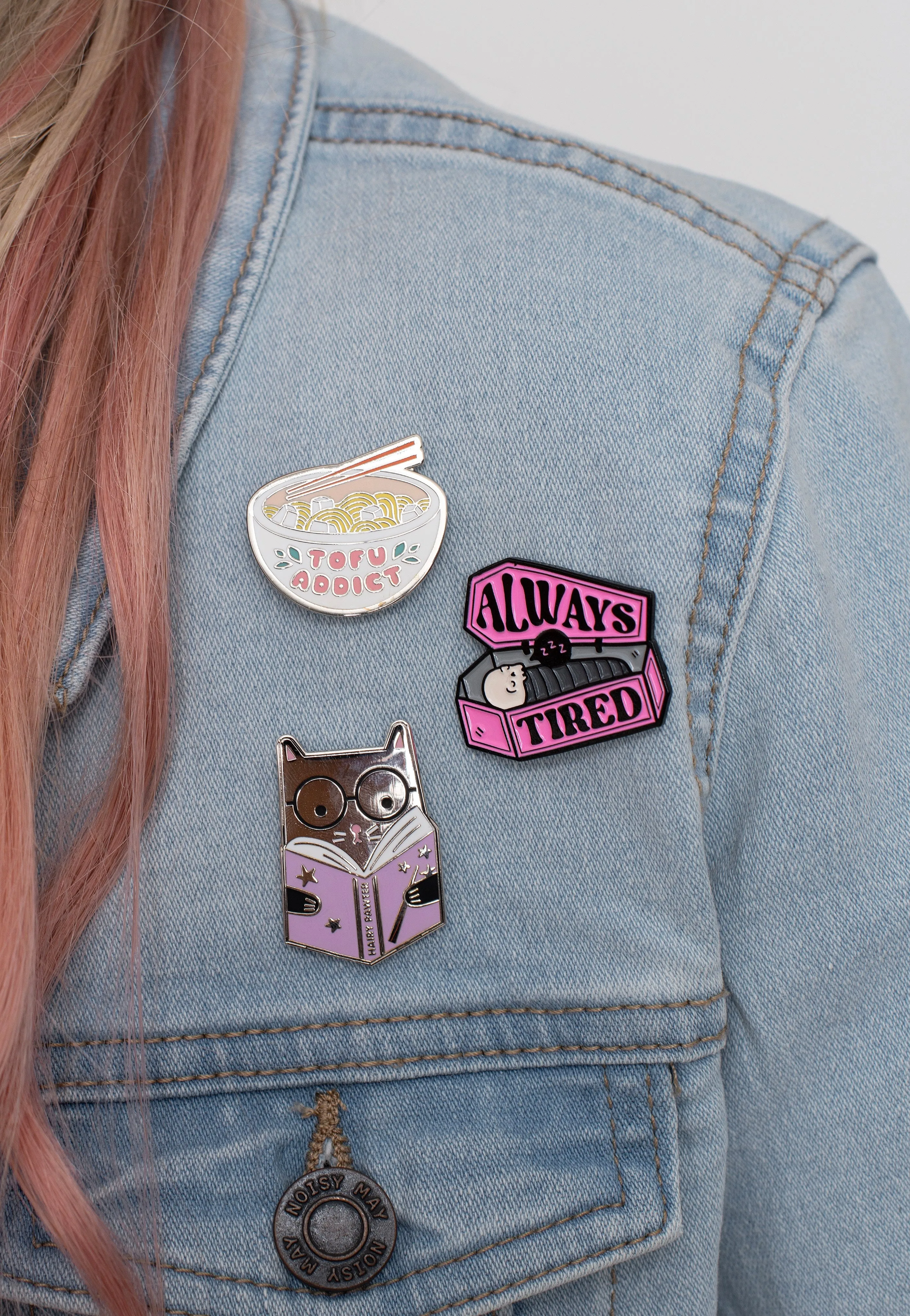 Punky Pins - Hairy Pawter Enamel - Pin