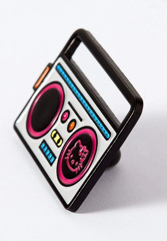 Punky Pins - Hello Kitty Boombox Enamel - Pin