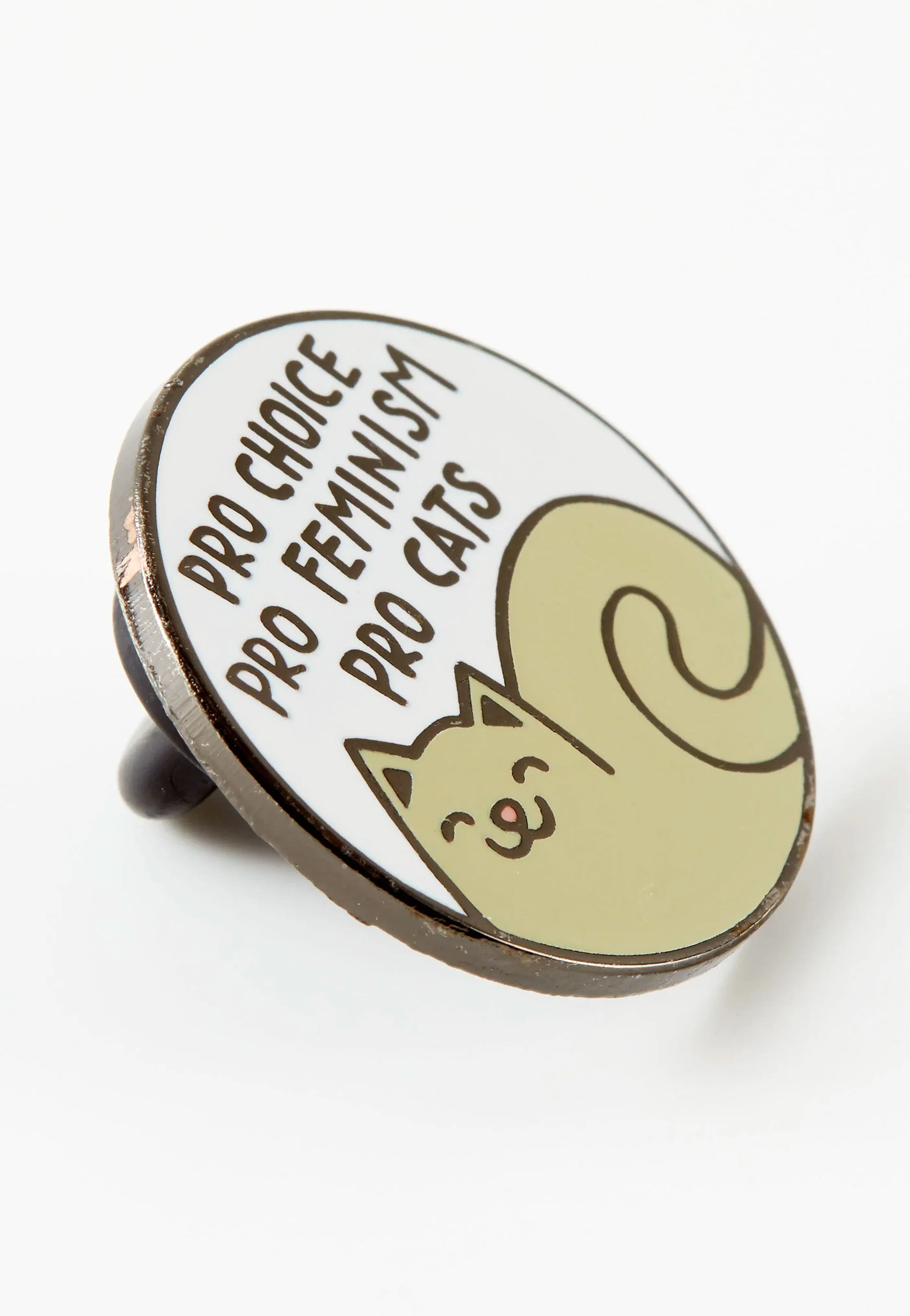 Punky Pins - Pro Cats Pro Choice Grey - Pin