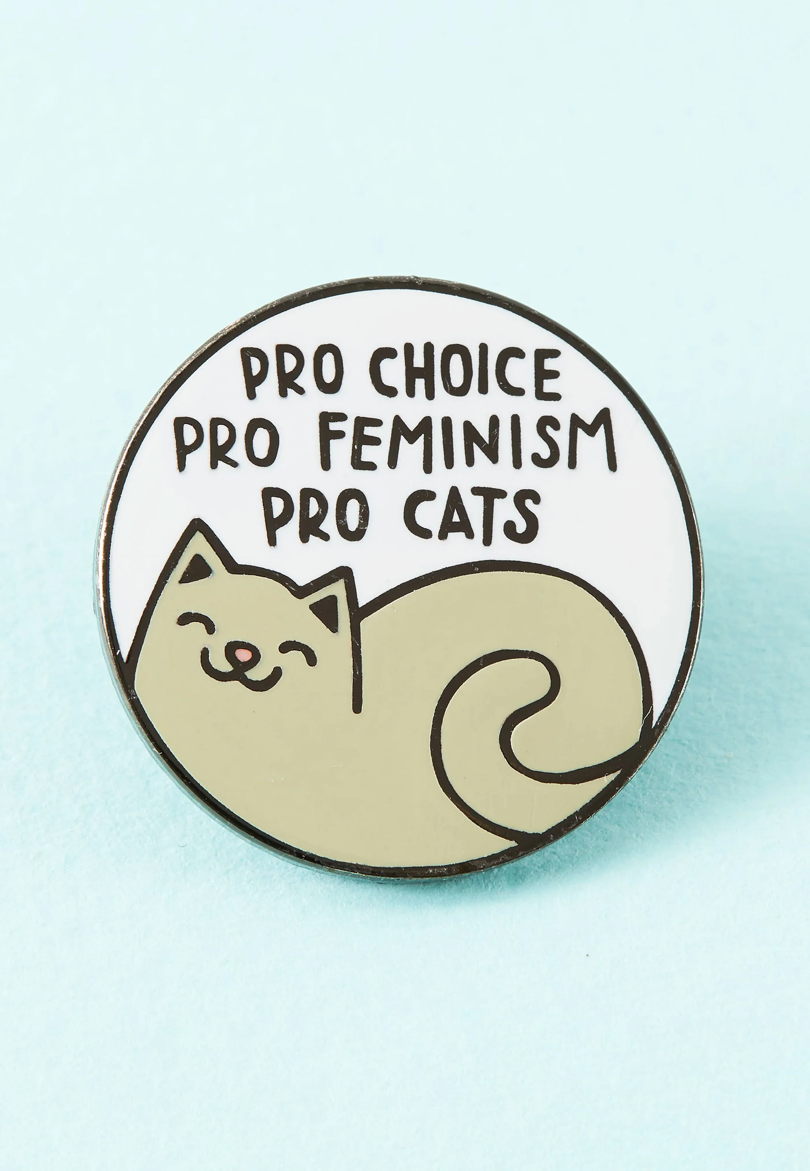 Punky Pins - Pro Cats Pro Choice Grey - Pin