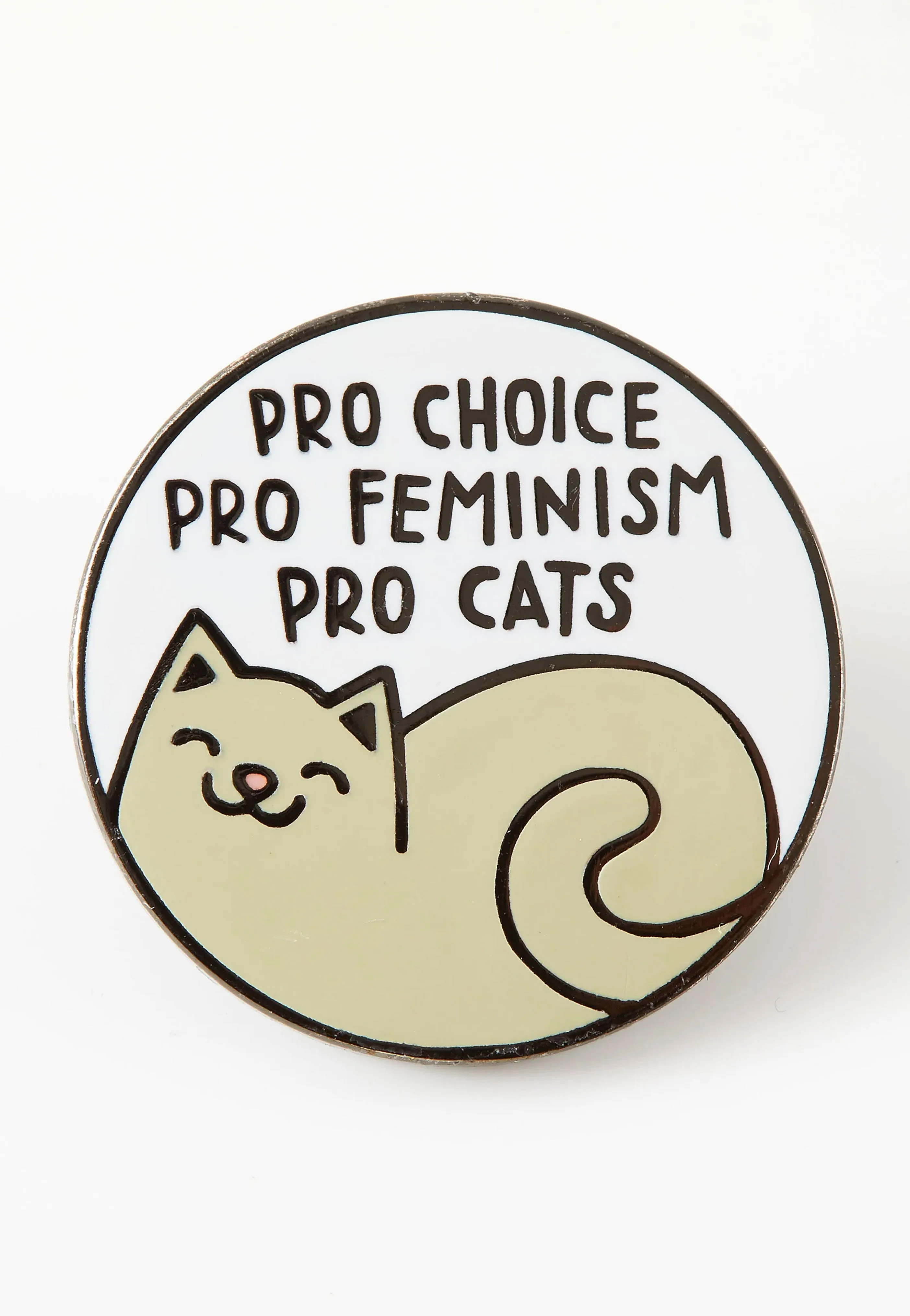 Punky Pins - Pro Cats Pro Choice Grey - Pin