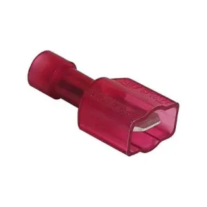 Quick Connect Male Crimp Connector - Full Insul - 22-18 AWG, 0.25" Tab, Pkg/100 (1764-CP)