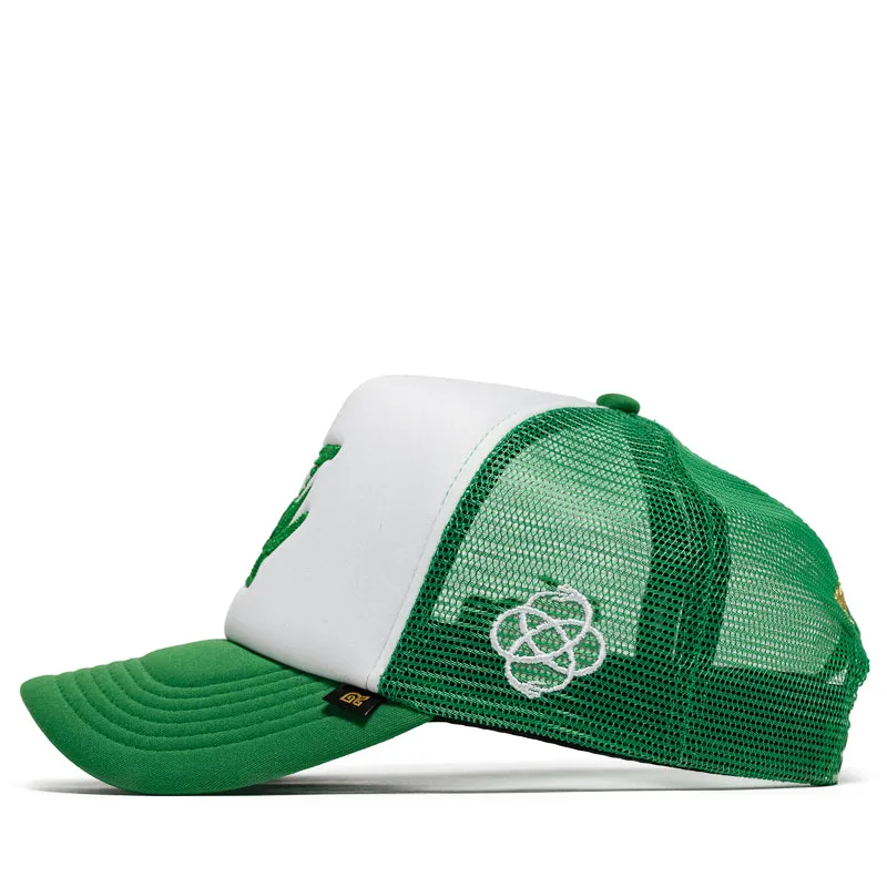 Reference Paradise LA Trucker Hat - Green/White