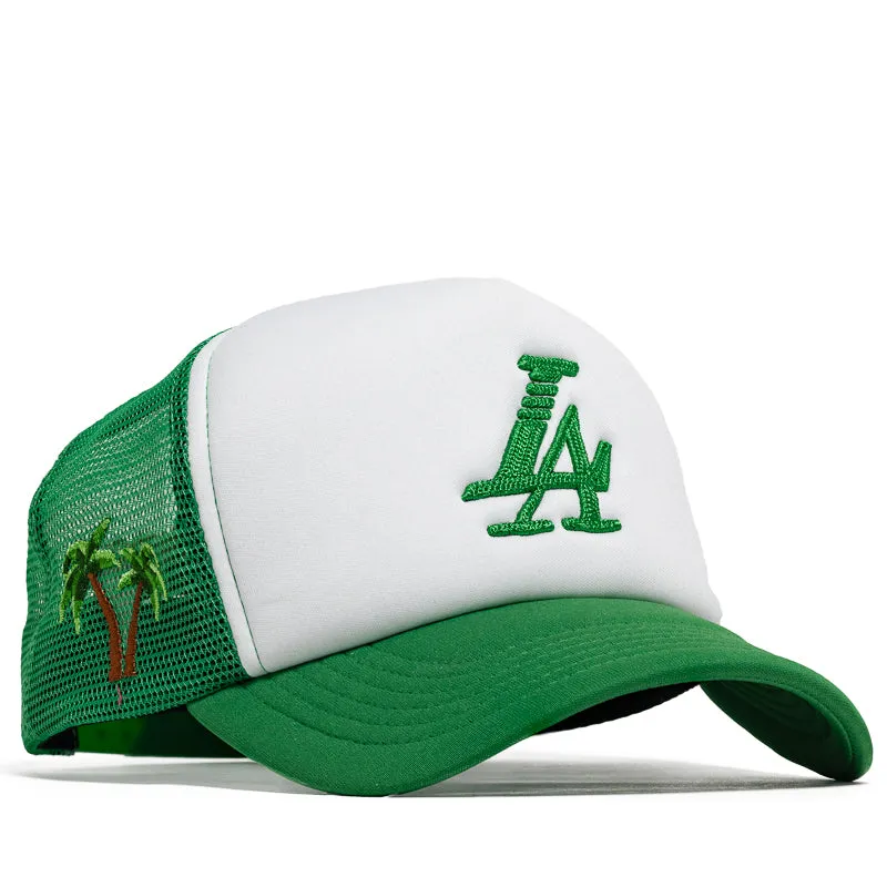 Reference Paradise LA Trucker Hat - Green/White