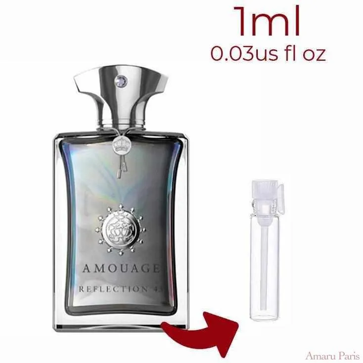 Reflection 45 Man Amouage for men Decant Fragrance Samples