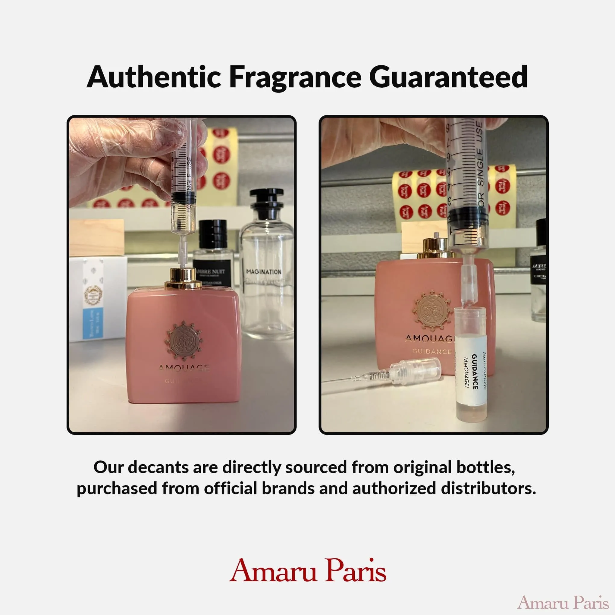 Reflection 45 Man Amouage for men Decant Fragrance Samples