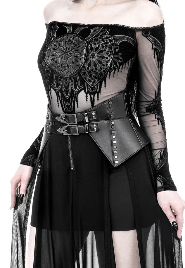 Restyle - Cathedralis Peplum - Belt