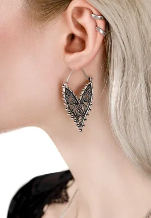 Restyle - Deity Hoop Silver - Earrings