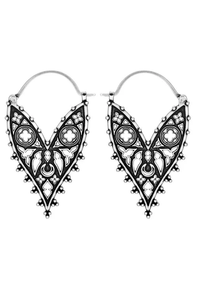 Restyle - Deity Hoop Silver - Earrings