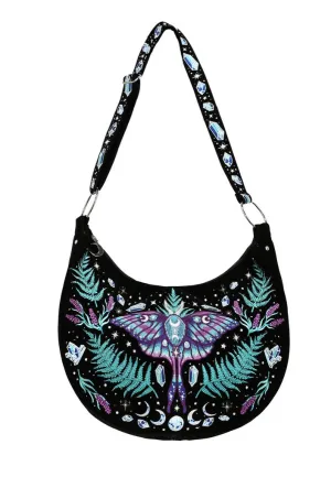 Restyle - Enchanted Forest Hobo With Magical Black - Bag