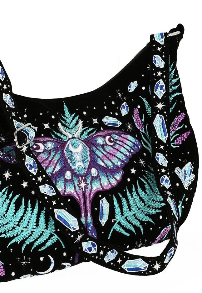 Restyle - Enchanted Forest Hobo With Magical Black - Bag