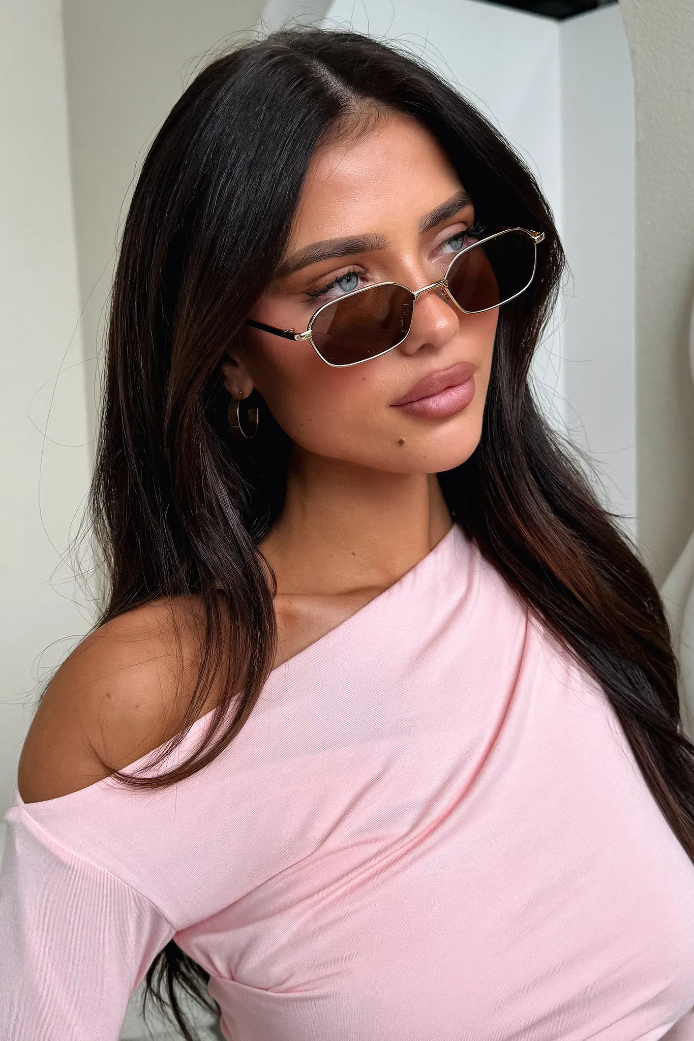 Rhys Sunglasses - Gold/Brown