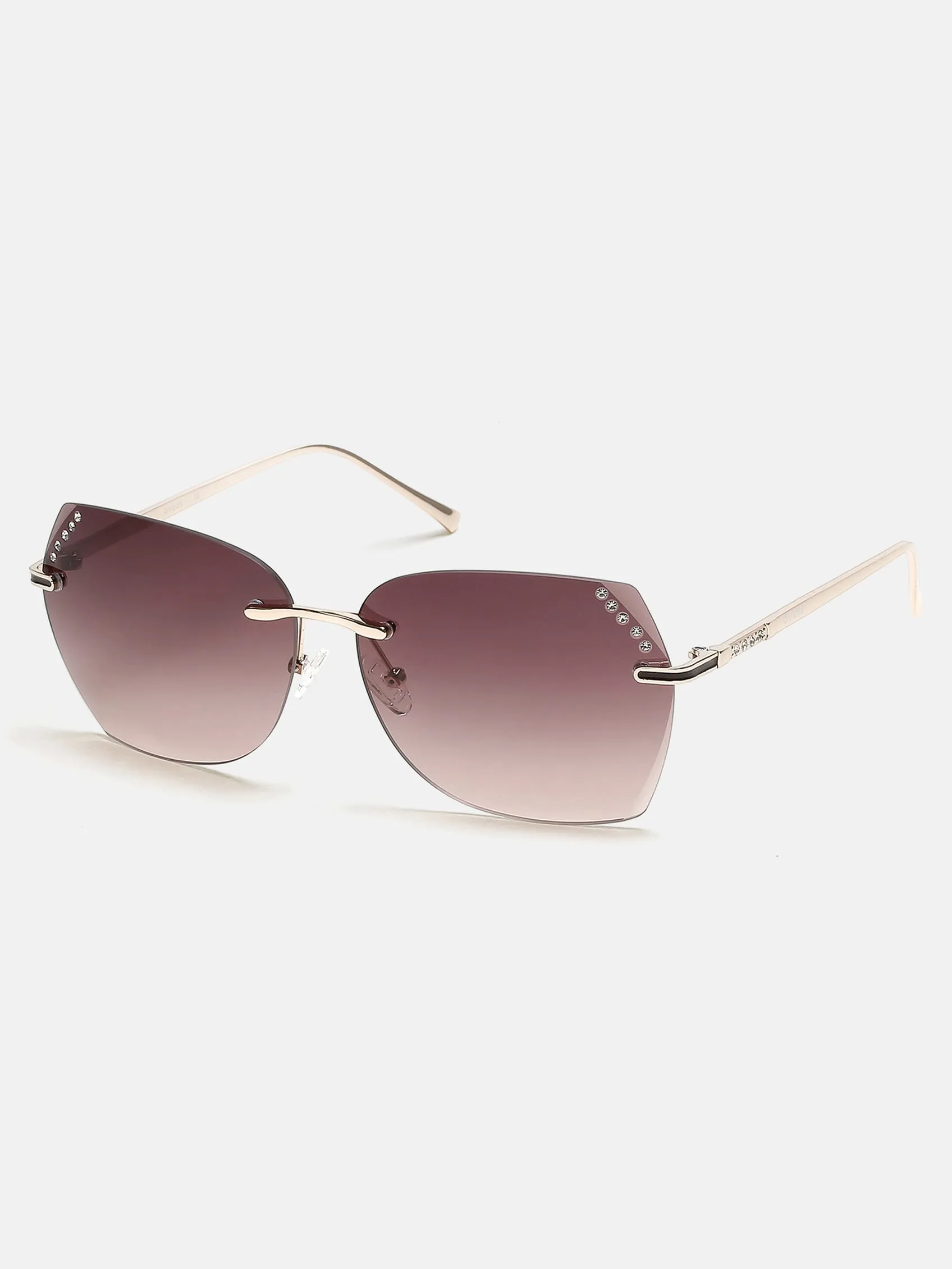 Rimless Square Sunglasses