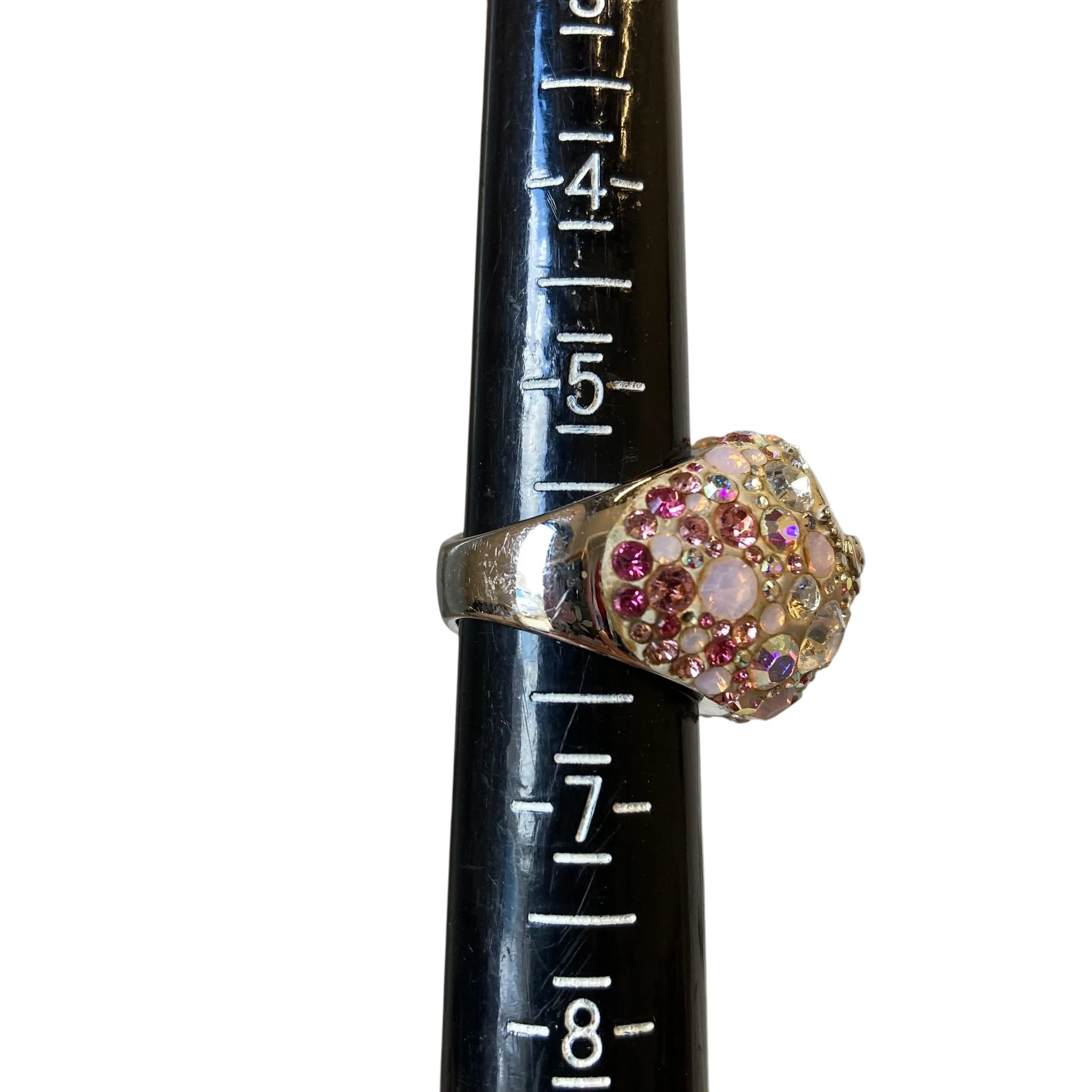 Ring Designer By Swarovski In Silver