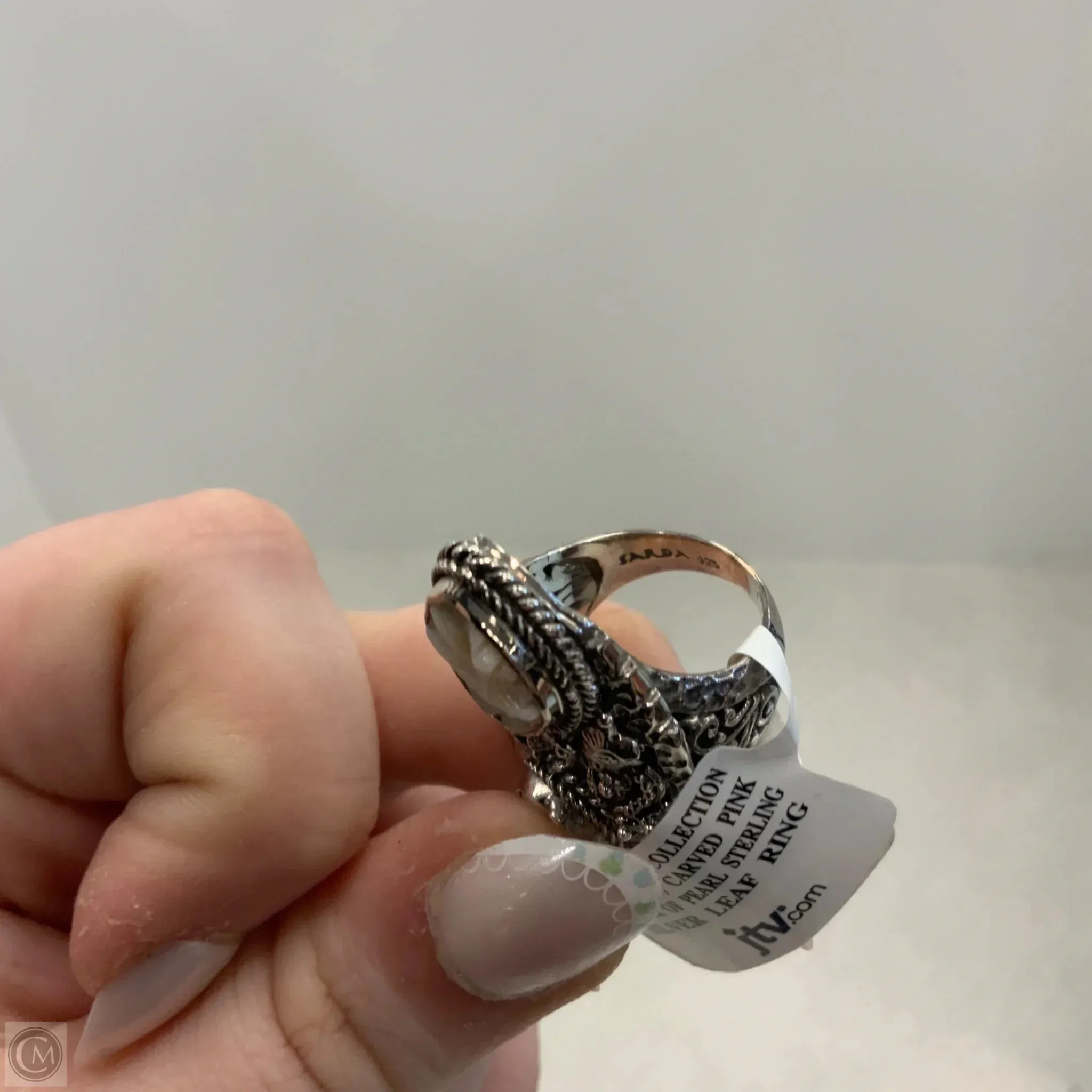Ring Sterling Silver By Sarda, Size: 6