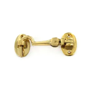 Securit Brass Cabin Hook Silent Type100mm