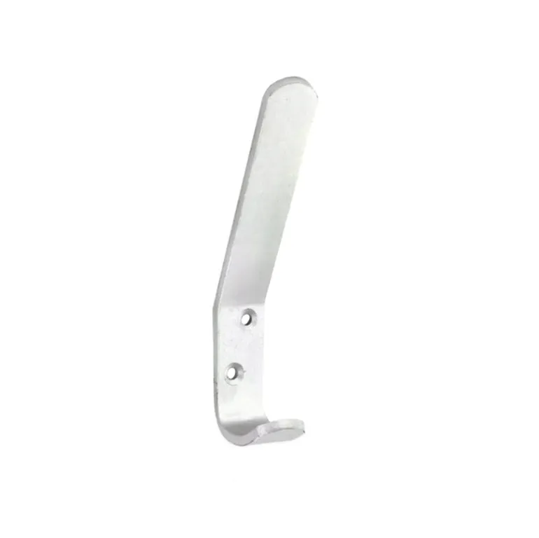 Securit Hat & Coat Hook Aluminium 4mm125mm 2-Pack