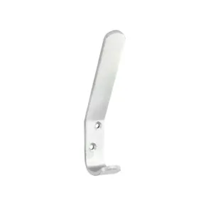 Securit Hat & Coat Hook Aluminium 4mm125mm 2-Pack