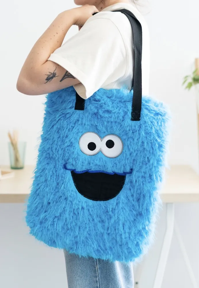 Sesame Street - Cookie Monster Plush - Tote Bag