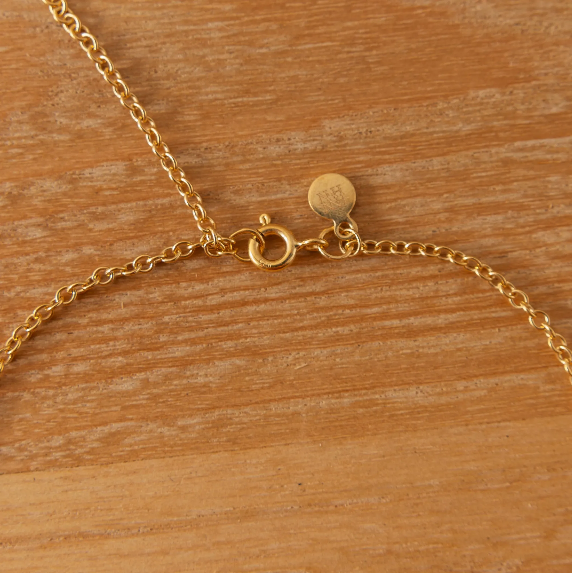 Small Textured Fragmented Shell Necklace