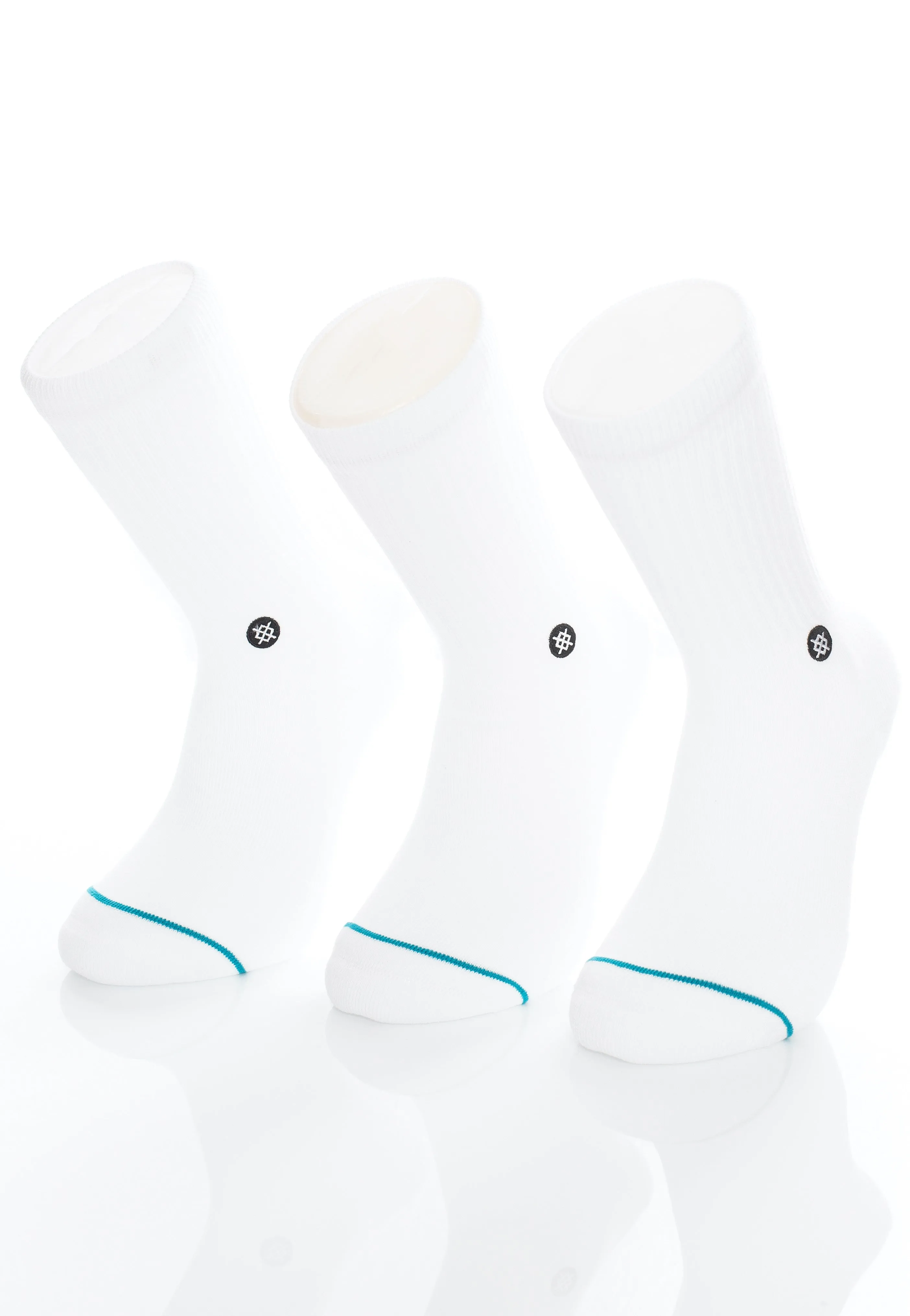 Stance - Icon 3 Pack White - Socks