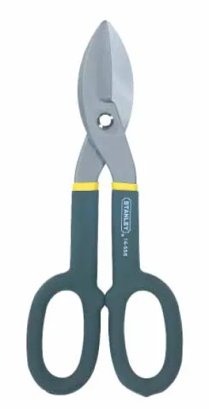 Stanley 10 Inch MaxSteel All-Purpose Snips Straight Pattern