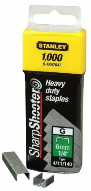 Stanley 1,000 Units 5/16 Inch Heavy Duty Staples