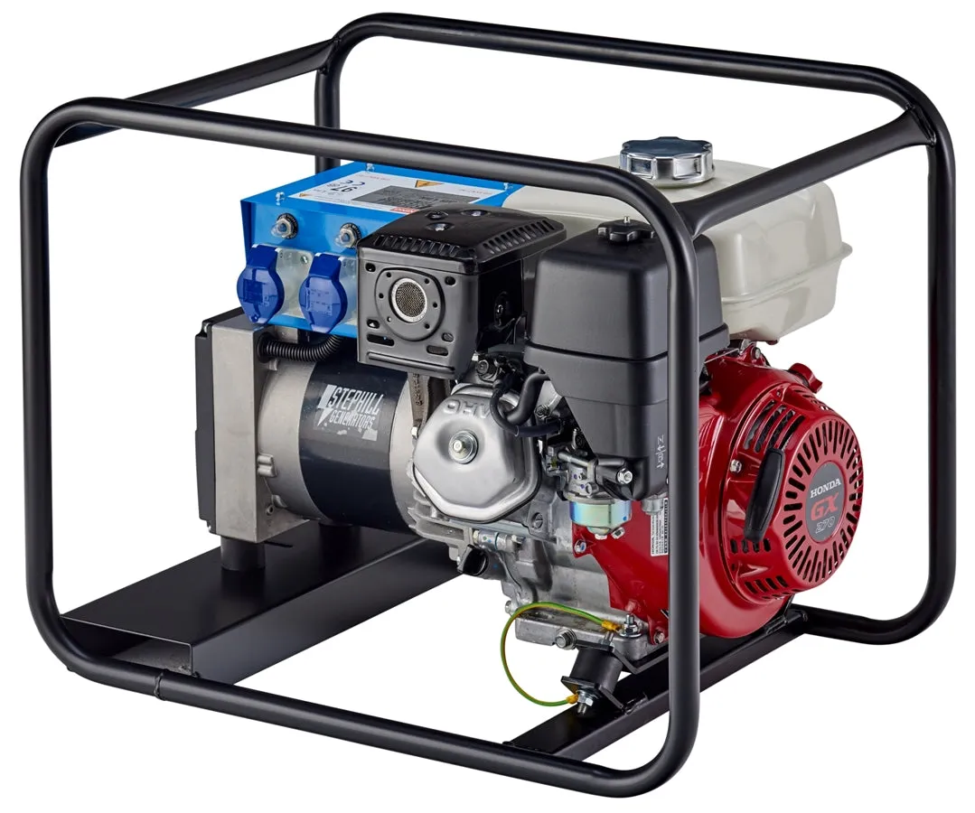 Stephill 5000HMS Hiremax 5.0kVA / 4.0kW Petrol Generator
