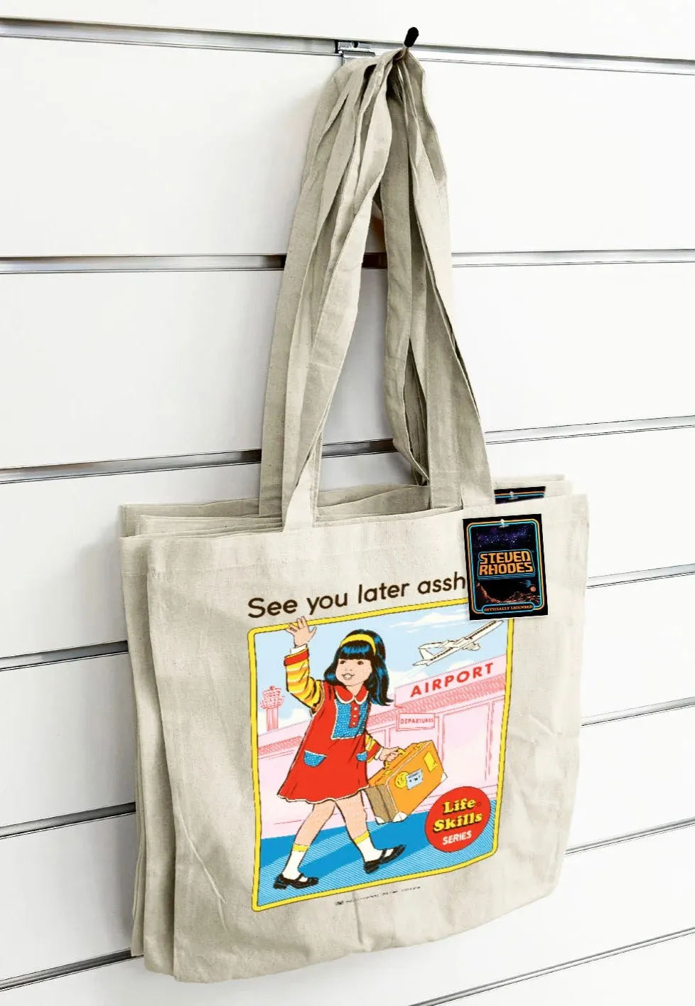 Steven Rhodes - See You Later Natural - Tote Bag