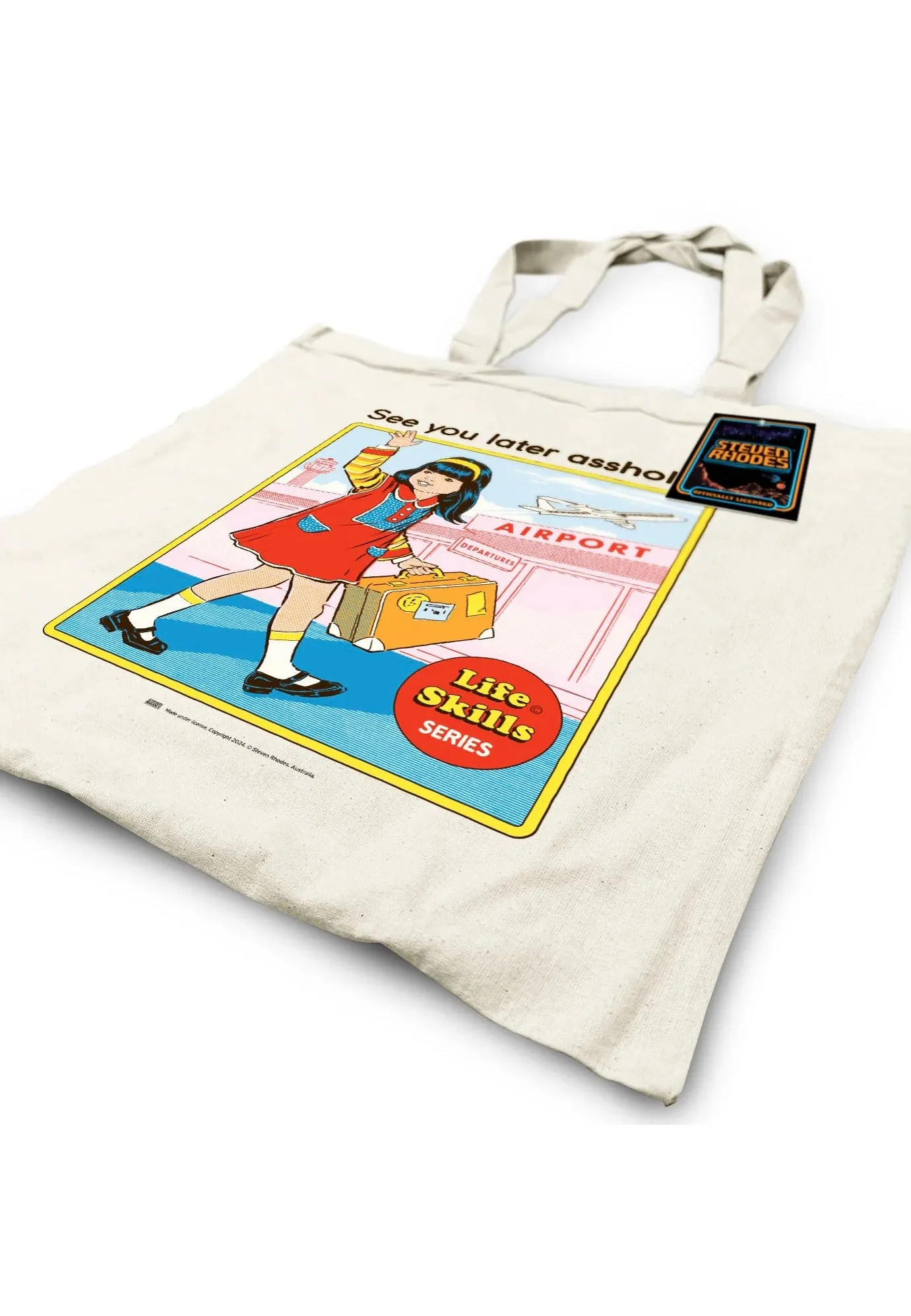 Steven Rhodes - See You Later Natural - Tote Bag