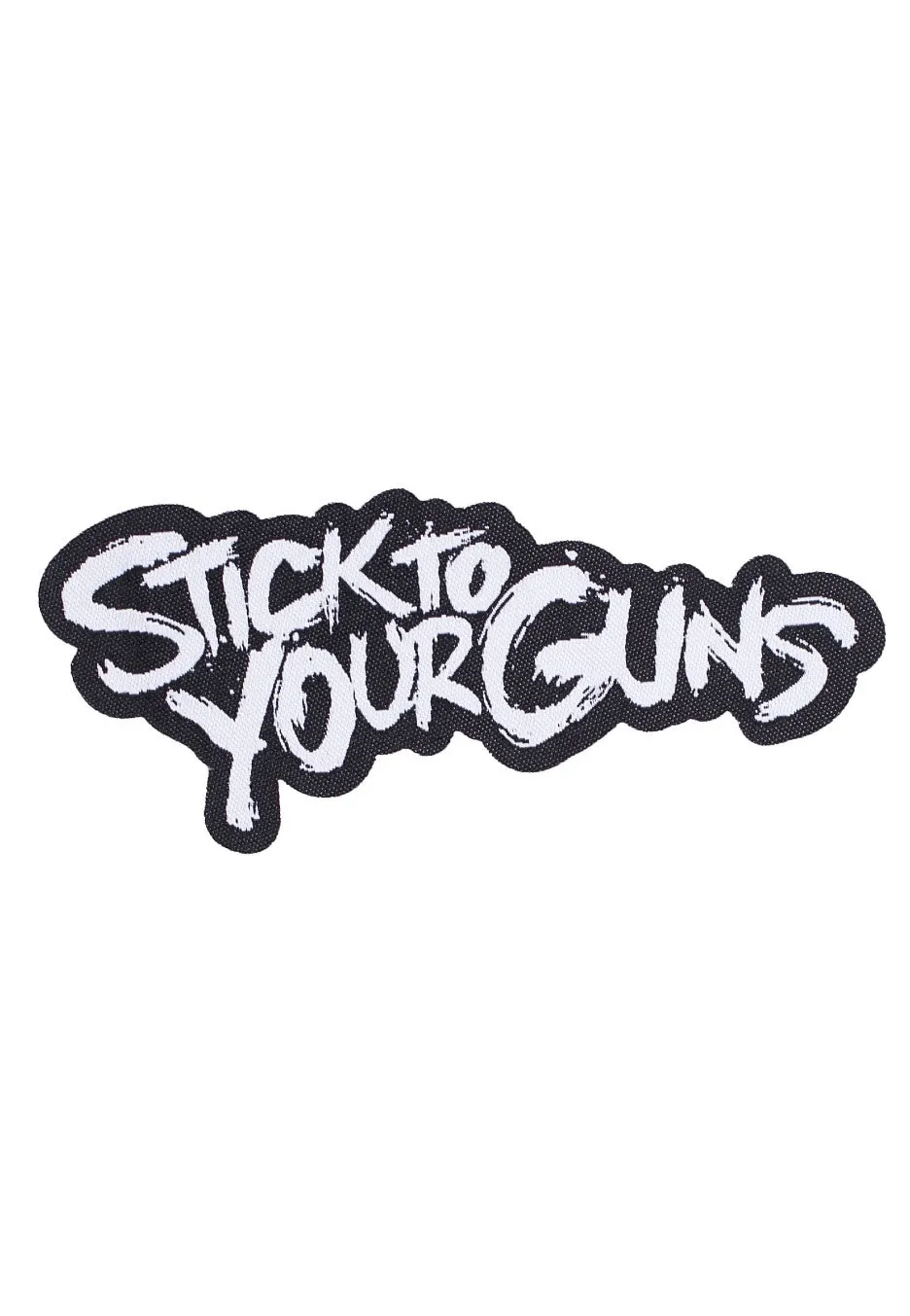Stick To Your Guns - Logo Die Cut - Patch