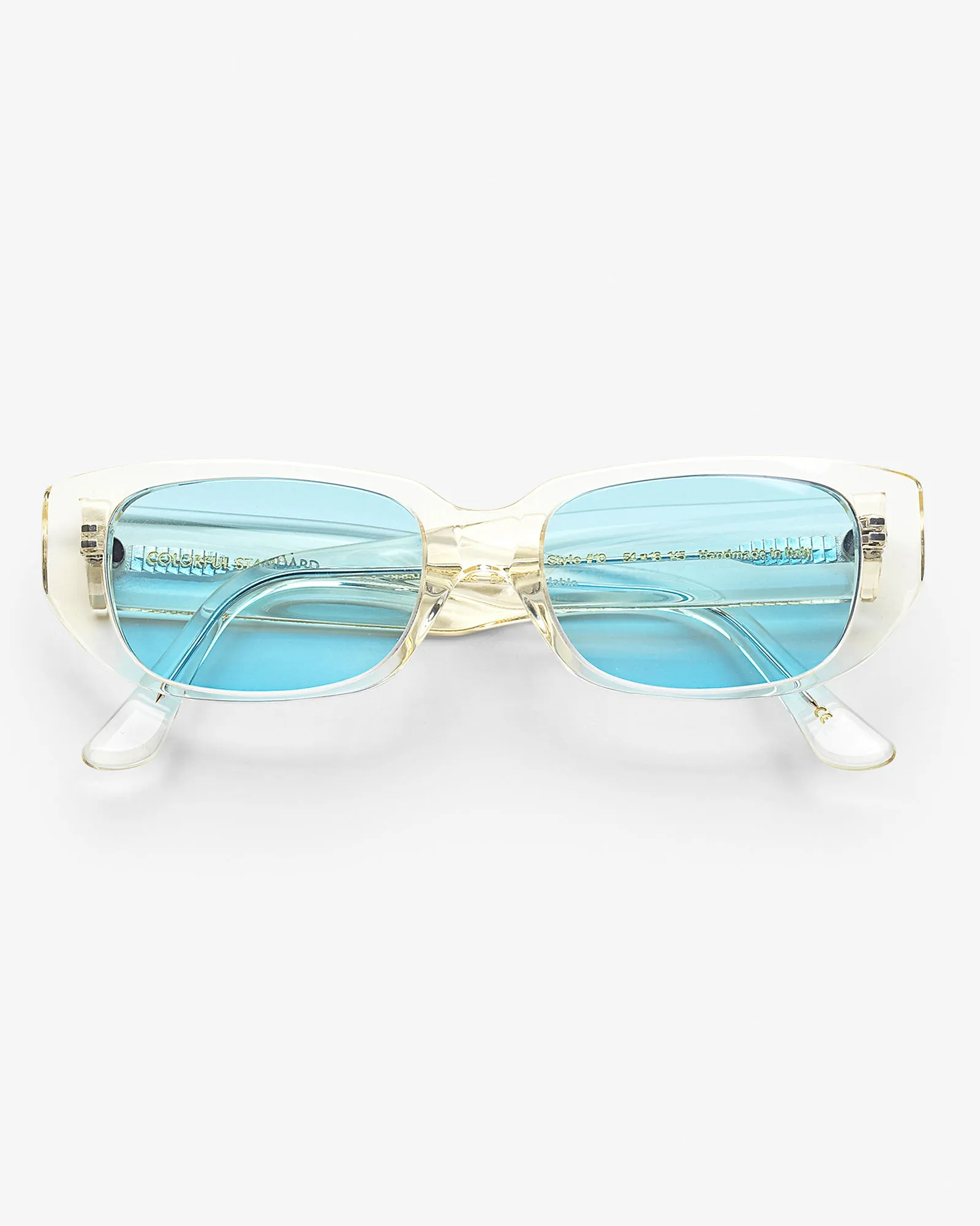 Sunglass 10 - Soft Yellow - Blue