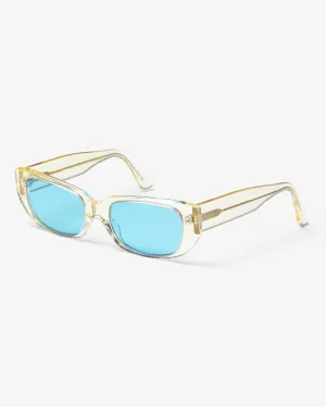 Sunglass 10 - Soft Yellow - Blue
