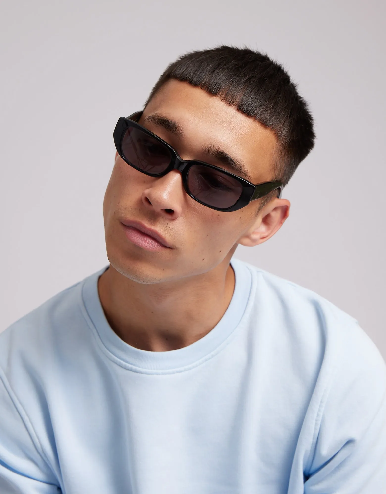 Sunglass 10 - Soft Yellow - Blue